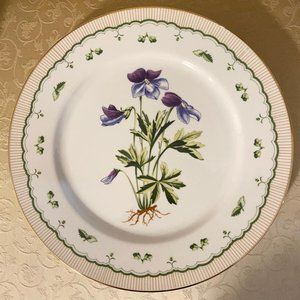 Vintage Victorian Garden Georges Briard Private Collection Platter/Charger Plate